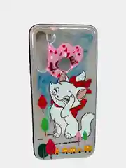 Багровый чехол на Xiaomi Redmi Note 8