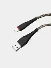 Белый кабель BOROFONE BX25 POWERFUL для быстрой зарядки, 2.4 А, 1 м