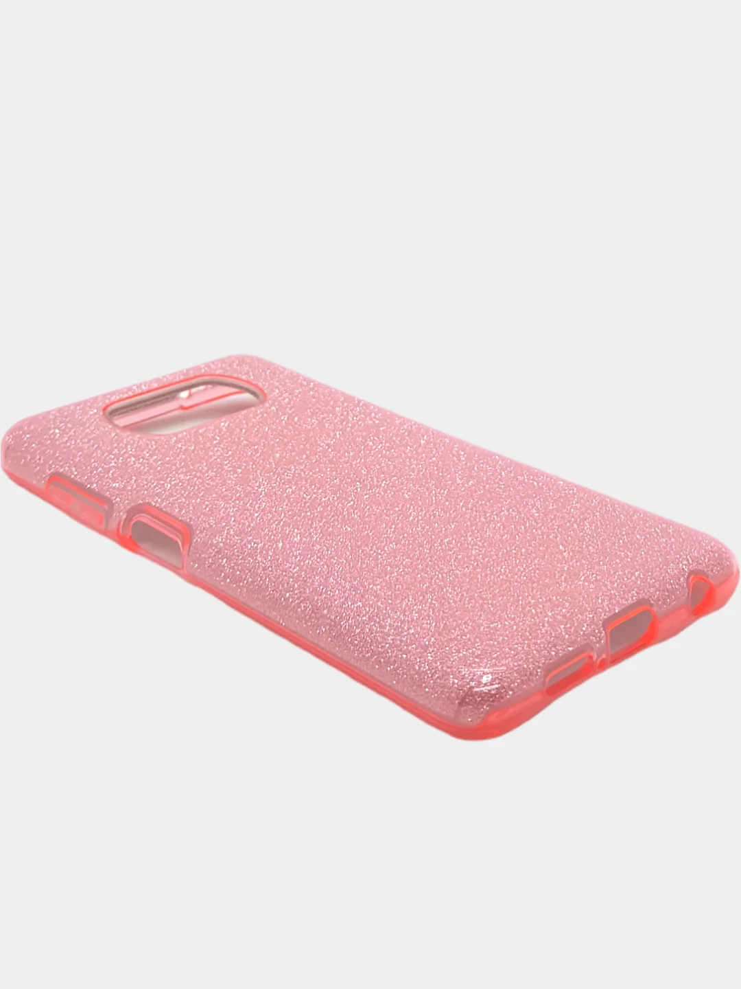 Розовый чехол блестящий Xiaomi Poco X3 NFC, Poco X3 Pro, накладка c блёстками