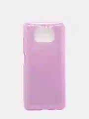 Лавандовый чехол блестящий Xiaomi Poco X3 NFC, Poco X3 Pro, накладка c блёстками