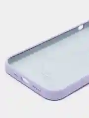 Лавандовый чехол силиконовый для iPhone 13, 13 Pro, 13 Pro Max, с закрытым низом