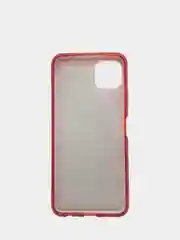Красный чехол блестящий Samsung Galaxy A22S, A22 5G накладка с блёстками