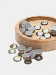 Розовый стразы горячей фиксации