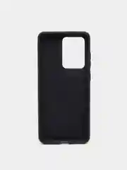 Черный чехол Samsung Galaxy S20 Ultra, Самсунг Галакси С20 Ультра, силиконовый цветной матовый