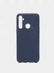 Темно-синий чехол Realme C3 / 5 / 6i Реалми С3 / 6ай силиконовый цветной матовый