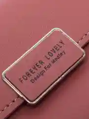 Фуксия женский кошелек Forever Young из экокожи, на кнопке