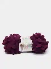 Марсала пряжа с большими петельками Puffy Alize (Ализе Пуффи), разные цвета