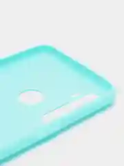Бирюзовый чехол Realme C3 / 5 / 6i Реалми С3 / 6ай силиконовый цветной матовый