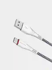 Белый кабель BOROFONE BX25 POWERFUL для быстрой зарядки, 2.4 А, 1 м