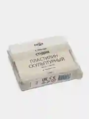 Белый пластилин скульптурный "Студия", мягкий