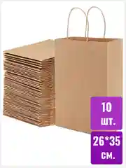 Пакеты бумажные с кручеными ручками