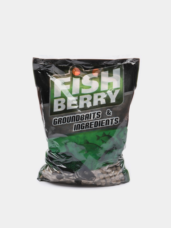 Пеллетс медленно растворимый Fishberry, чеснок, 1 кг