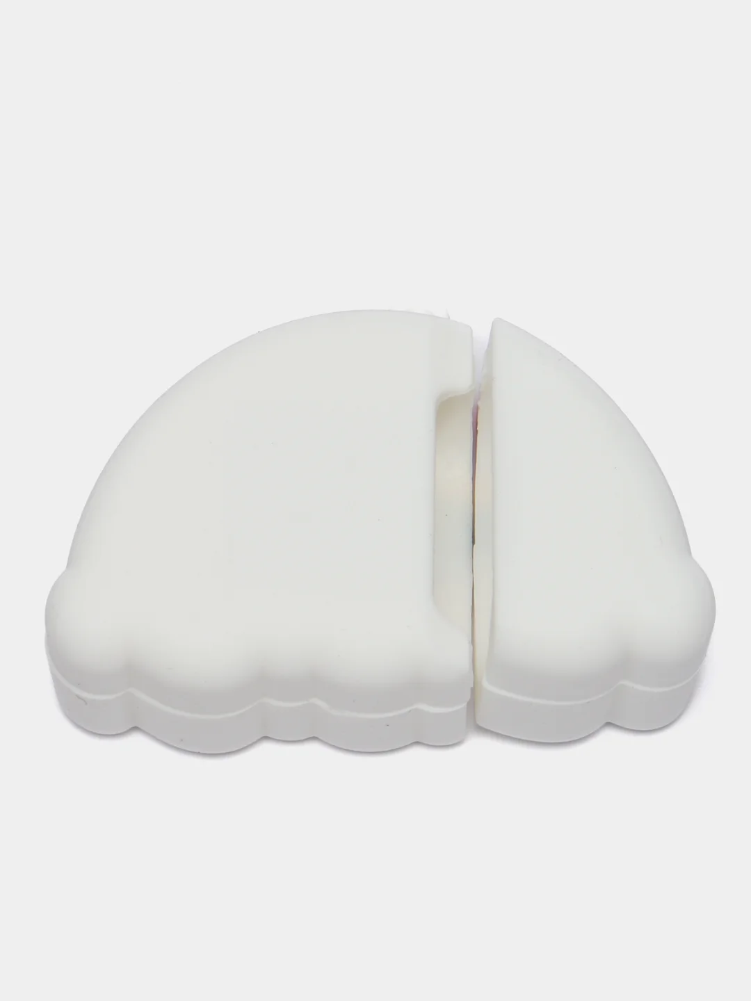 Коралловый чехол для беспроводных наушников AirPods 1/2, с карабином, силиконовый
