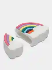 Коралловый чехол для беспроводных наушников AirPods 1/2, с карабином, силиконовый