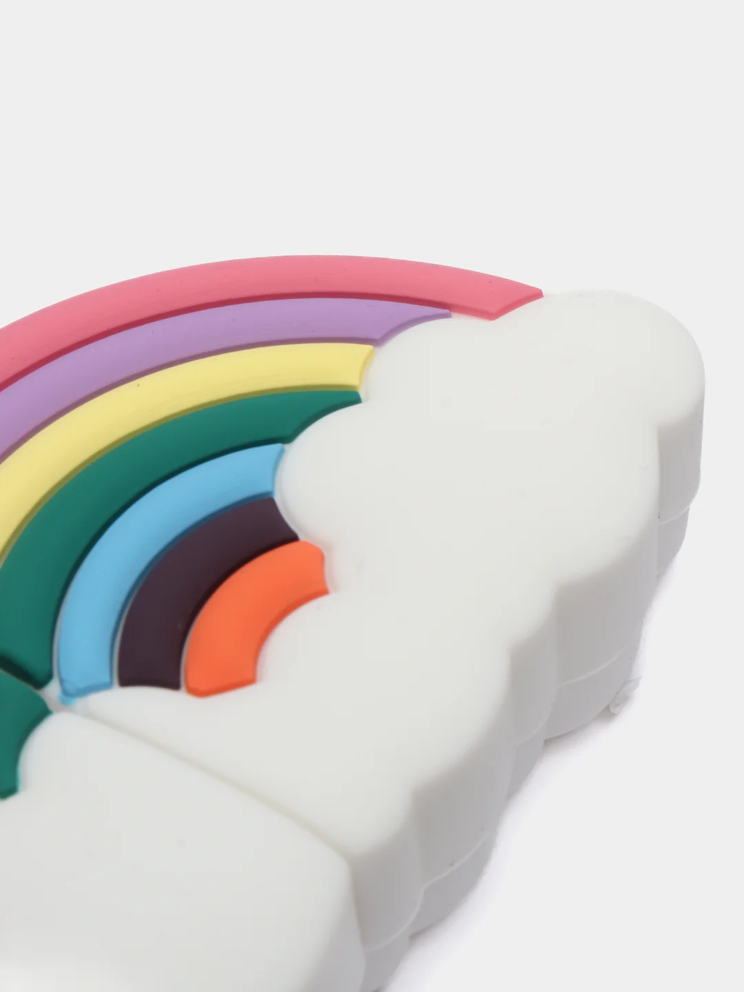 Коралловый чехол для беспроводных наушников AirPods 1/2, с карабином, силиконовый