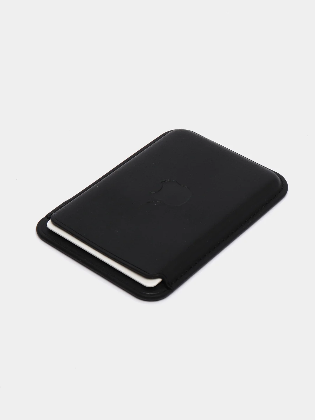 Фиолетовый картхолдер на магнитах MagSafe Leather Wallet iPhone