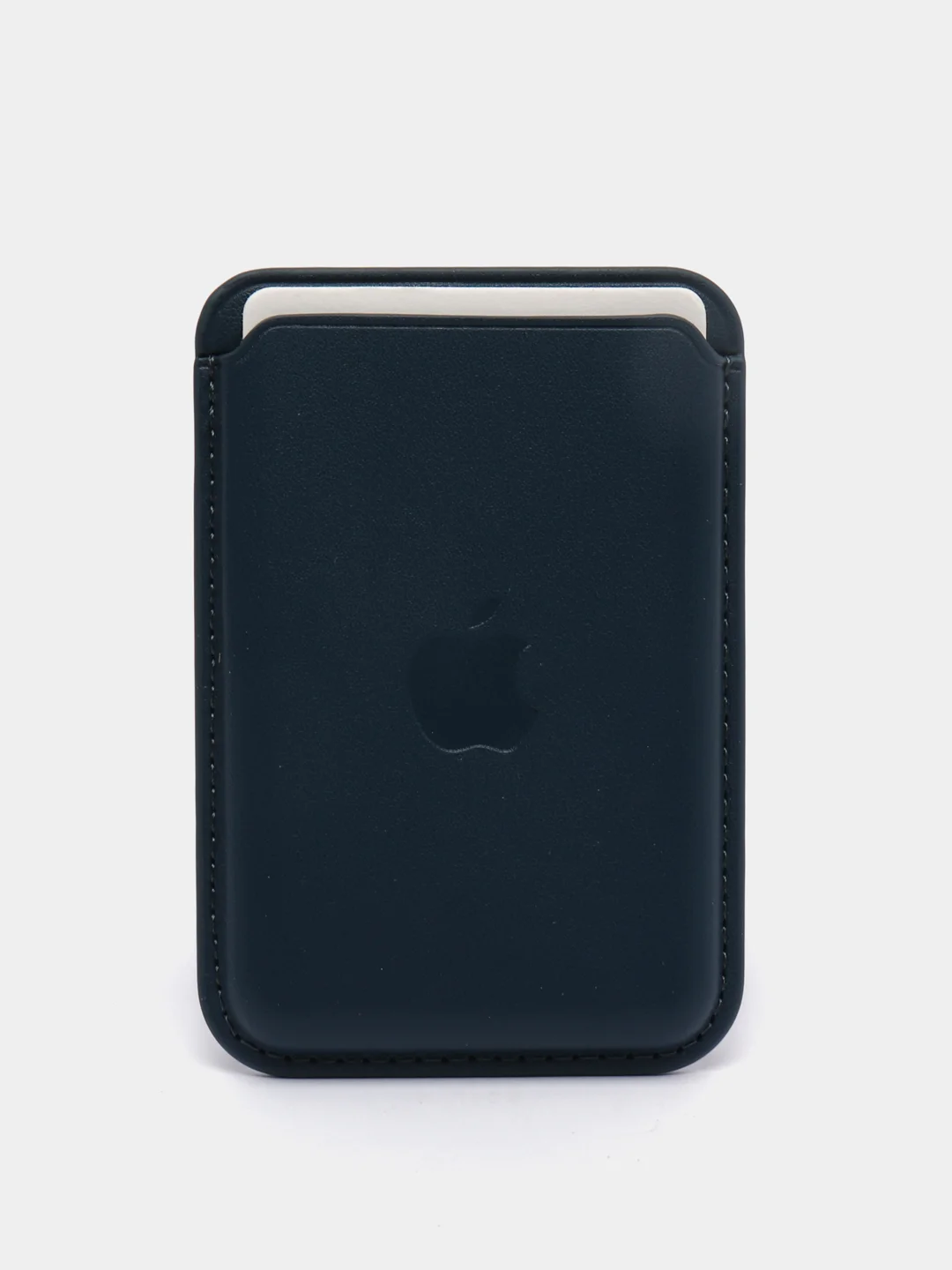 Индиго картхолдер на магнитах MagSafe Leather Wallet iPhone