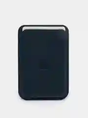 Индиго картхолдер на магнитах MagSafe Leather Wallet iPhone