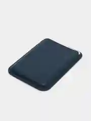 Индиго картхолдер на магнитах MagSafe Leather Wallet iPhone