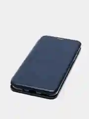 Индиго чехол-книжка на Huawei Honor 20 Pro, Хуавей Хонор 20 Про