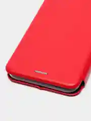 Красный чехол книжка для Realme C21Y, C25Y
