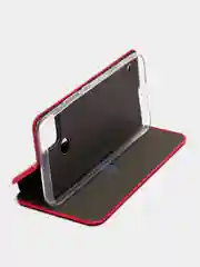 Красный чехол книжка для Realme C21Y, C25Y