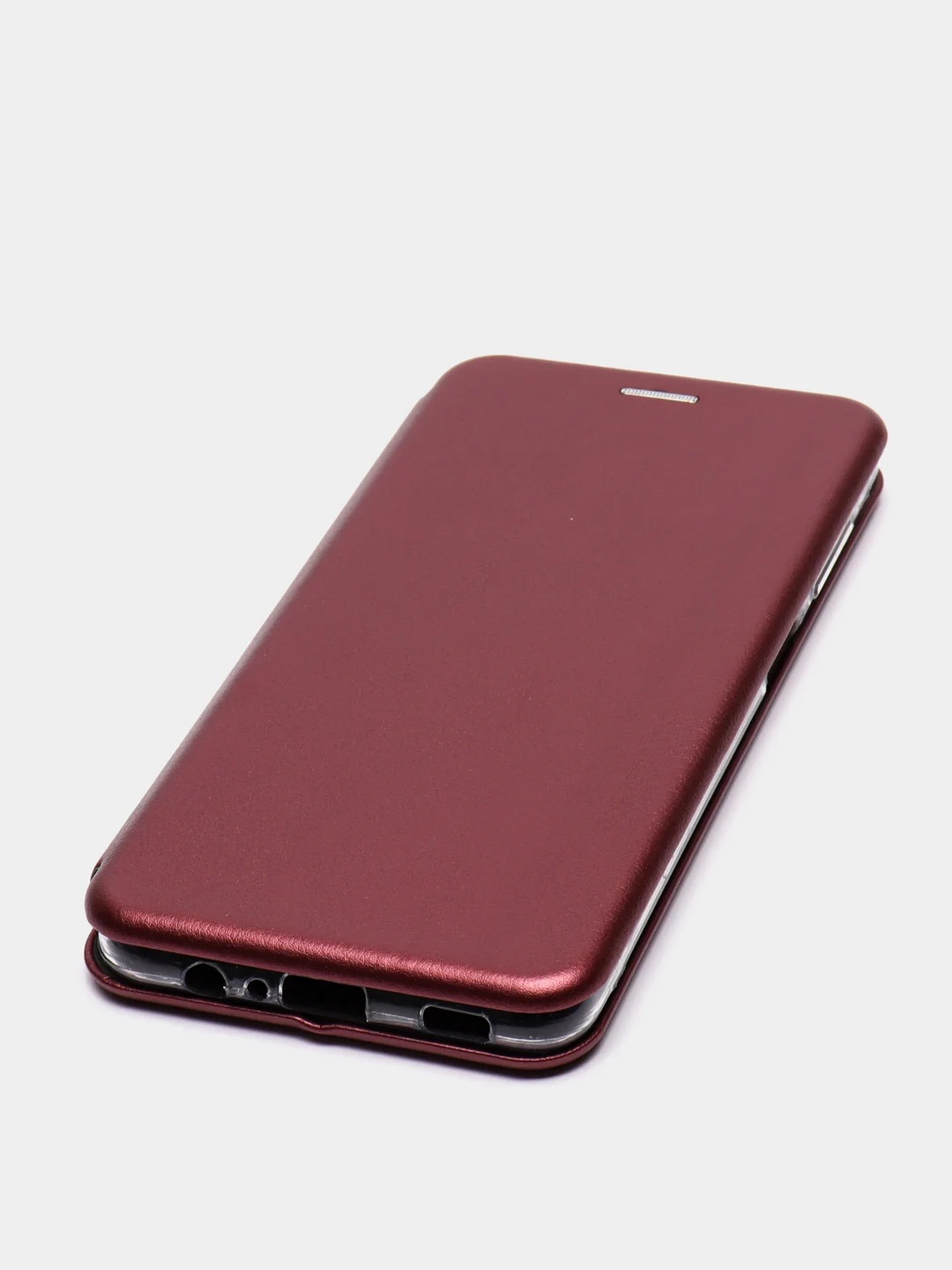 Пурпурный чехол-книжка Samsung Galaxy A12, Самсунг Галакси А12