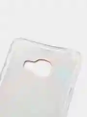 Красный чехол Samsung Galaxy A3 2016 SM-A310 (Галакси А3 СМ-А310, силиконовый с мраморным рисунком