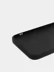Черный чехол для iPhone (Айфон) 11 со стеклянной панелью