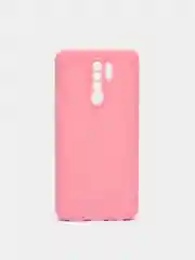 Розовый чехол Xiaomi Redmi 9 силиконовый