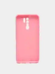 Розовый чехол Xiaomi Redmi 9 силиконовый