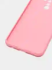 Розовый чехол Xiaomi Redmi 9 силиконовый