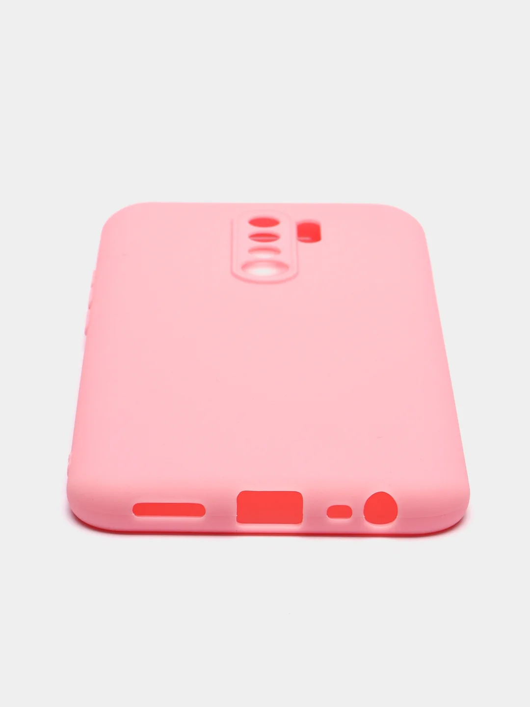 Розовый чехол Xiaomi Redmi 9 силиконовый