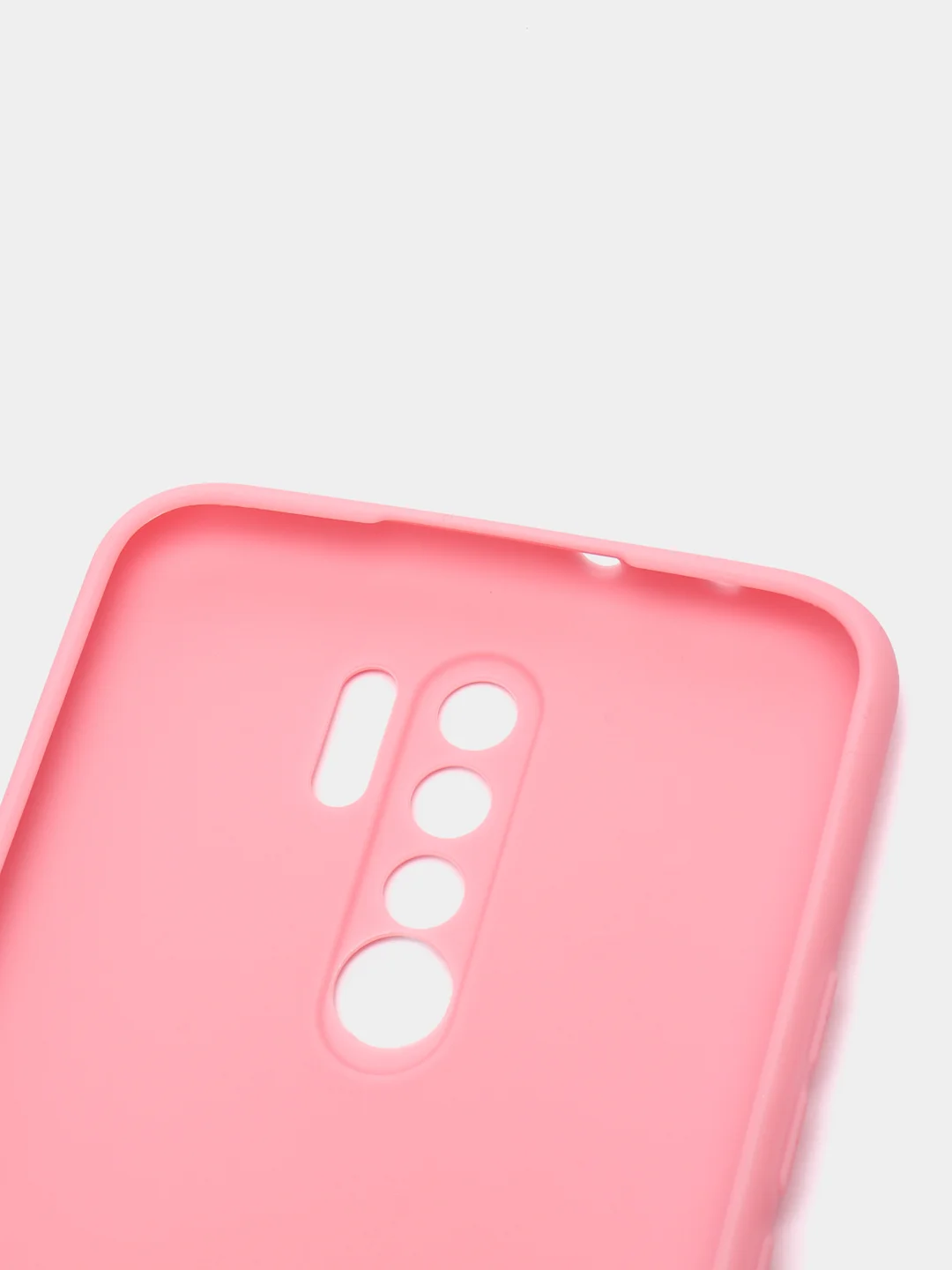 Розовый чехол Xiaomi Redmi 9 силиконовый