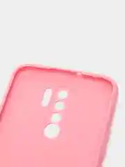 Розовый чехол Xiaomi Redmi 9 силиконовый