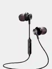 Золотой bluetooth-наушники More choice BG6, вакуумные, с шейным шнурком