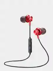Золотой bluetooth-наушники More choice BG6, вакуумные, с шейным шнурком