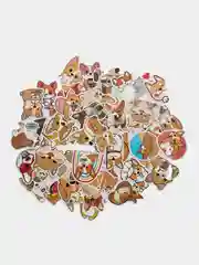 Стикерпак "Корги", 50 штук