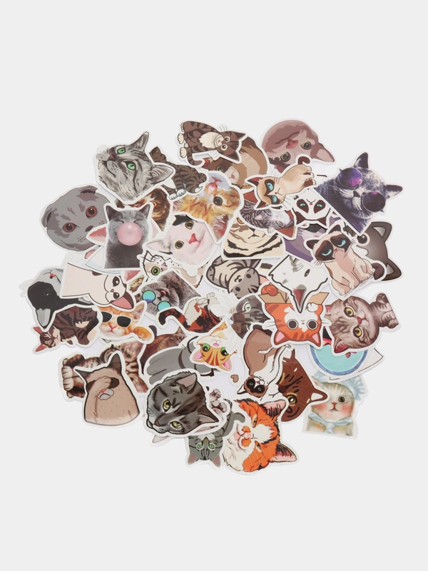 Стикерпак "Кошки", 50 штук