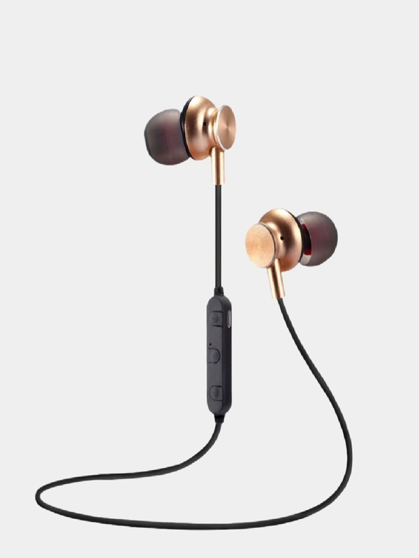 Bluetooth-наушники More choice BG6, вакуумные, с шейным шнурком