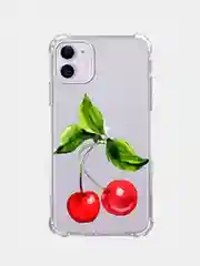 Фуксия чехол с рисунком силиконовый для iPhone 6 6s 7 8 X XR XS 11 12 13 pro, Айфон