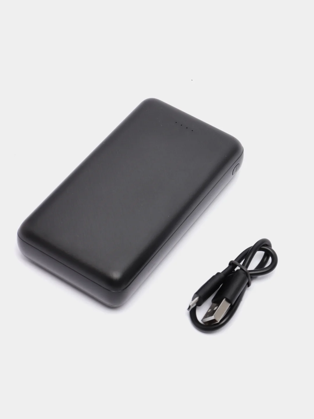 Черный внешний аккумулятор OLMIO MINI-20, Power Bank 20000 mAh