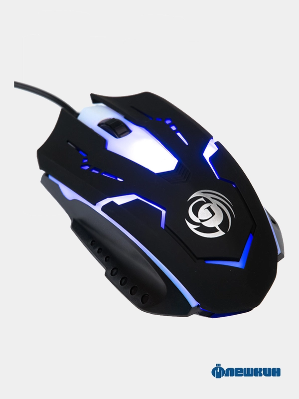 Мышь игровая Dialog Gan-Kata MGK-05U USB, 800-1600 dpi, подсветка, черная