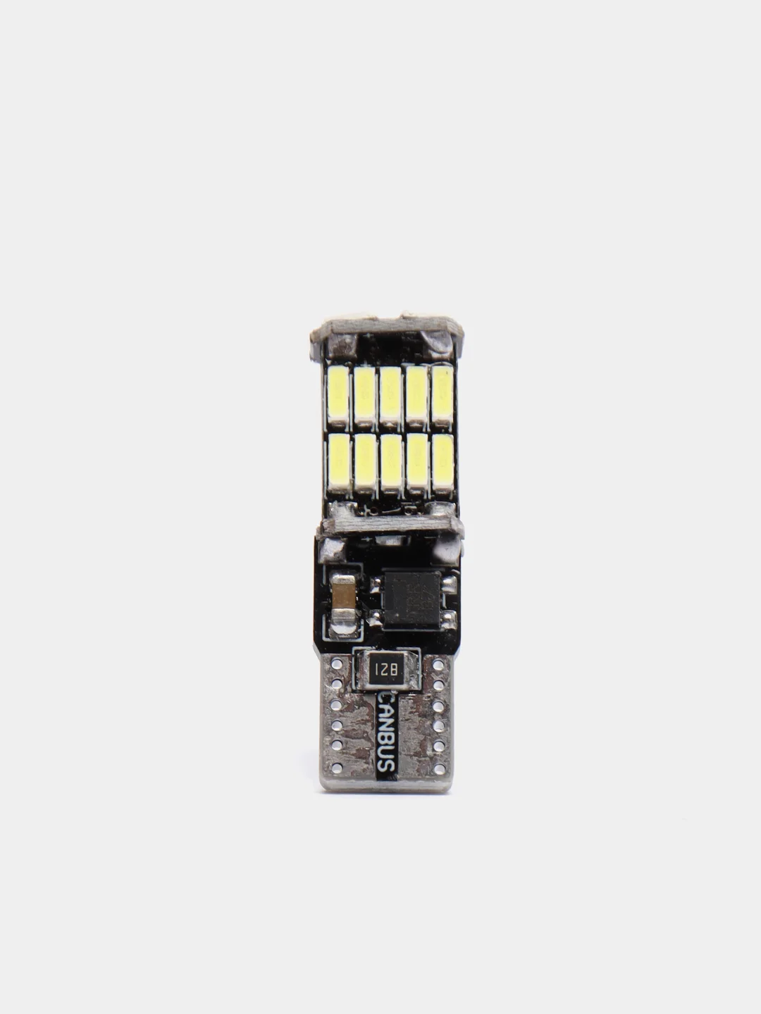 Белый габаритные светодиодные лампы T10 W5W 26SMD и T15 W16W на огни на габаритки и задний ход