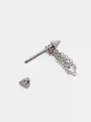 Серый пирсинг для сосков, 2 штуки