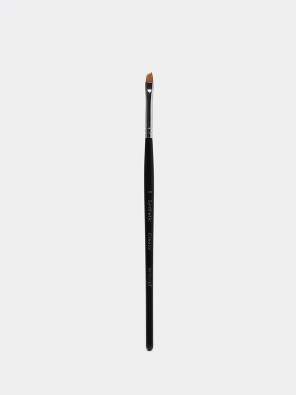 Кисть для бровей Synthetic №5 Creator BrowID №4055 Runail Professional, cкошенная