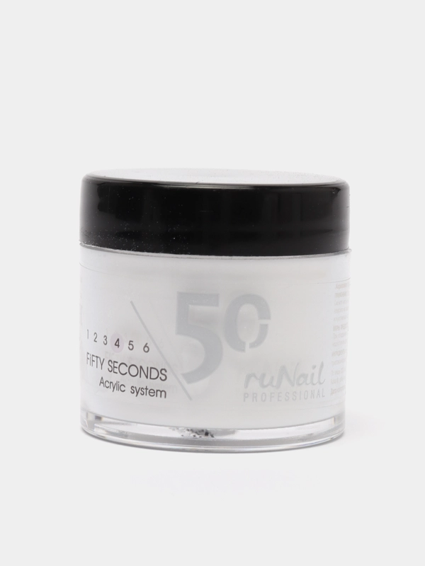 Акриловая пудра Fifty Seconds Runail Professional, 25 г