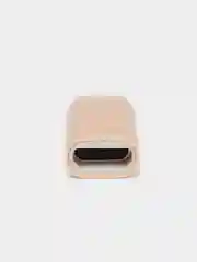 Золотой адаптер переходник USB Type-C otg micro USB