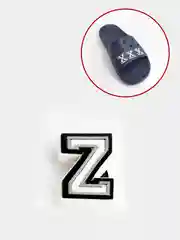 Кремовый джибитсы для сабо "Буквы алфавита: A-Z"