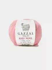 Пряжа  Gazzal Baby Wool  20% Кашемир 40% Акрил 40% Мериносовая шерсть 50г 175м